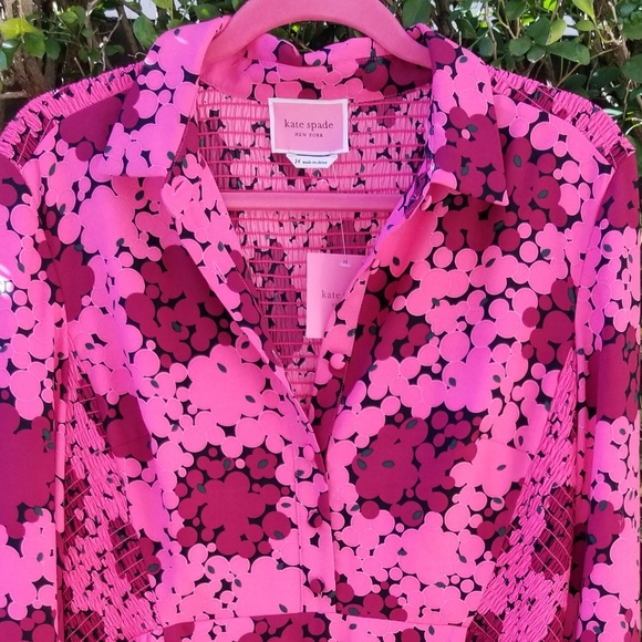 kate spade bubble dot dress